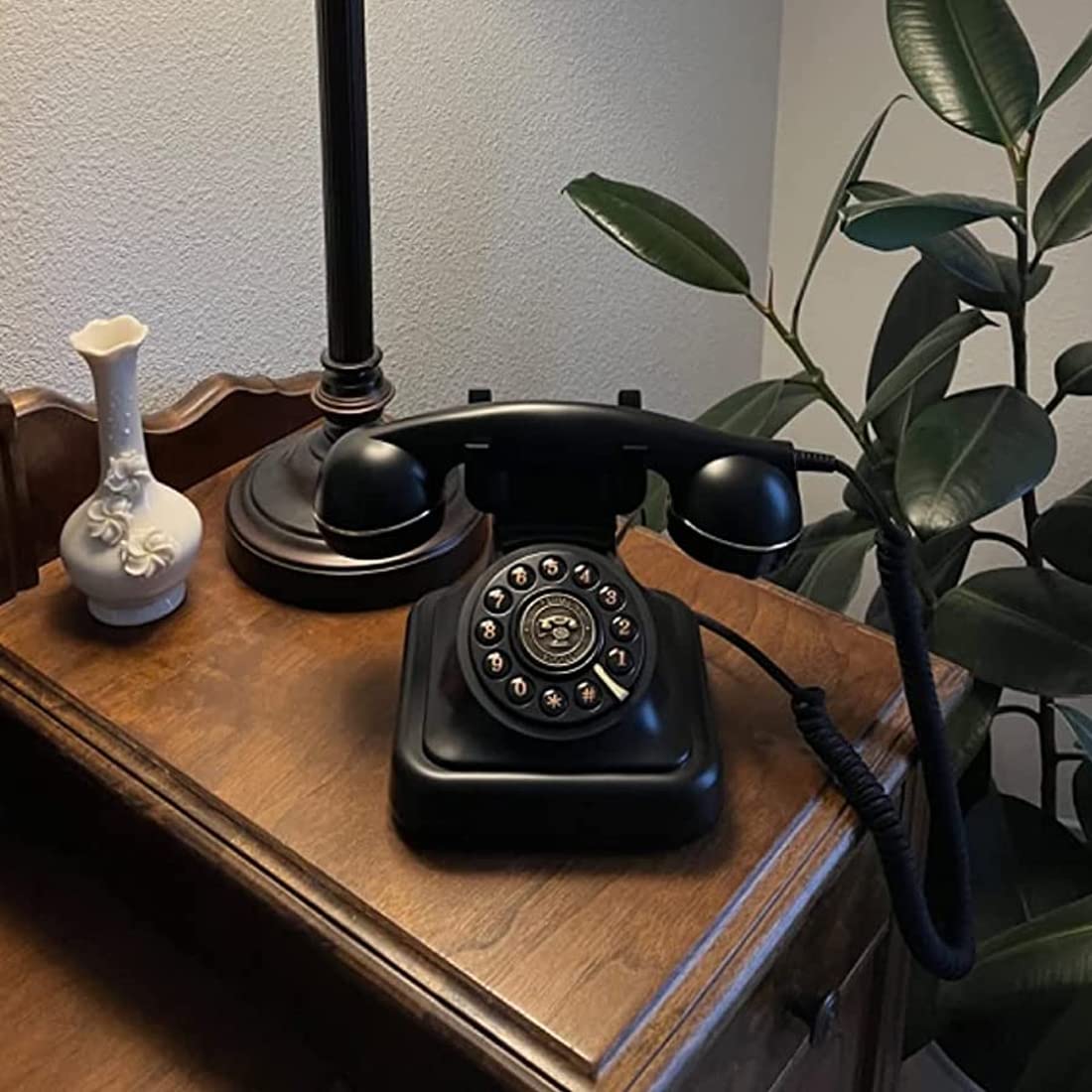 Amazon | レトロ 固定電話 1960年代風 クラシック オールド